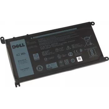 Accu Dell 42Wh lithium-ion 3-cellen 0WDX0R voor compatibele Dell laptops