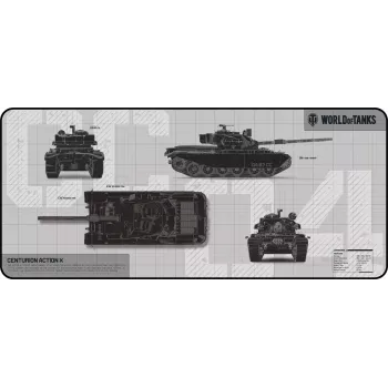 Muispad DEFENDER WT90 limited edition WORLD OF TANKS