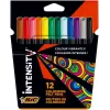 BIC Intensity Up viltstiften pak met 12 stuks 978004