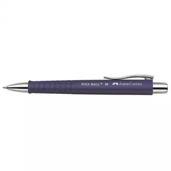Balpen Faber-Castell POLY BALL blauw