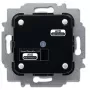 Elektrische stelaandrijving Busch-Jaeger 6212/1.1, 230 V, 80 W, zwart/zilver, 71×71×45 mm