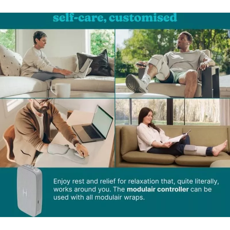 Kuitbandage HoMedics SR-CMXCE10HBND modulair compressiesysteem met controller