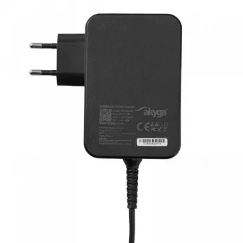 Akyga AK-ND-82 USB-C-GaN-notebookvoeding 90 W, PD 3.0, 5–20 V, 1,8 m kabel, zwart