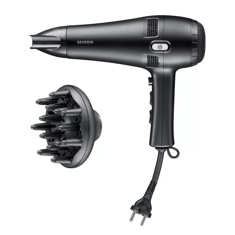 Haardroger Severin HT 0165 2100 W zwart kabellengte 1,8 m