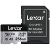 Geheugenkaart microSD 256GB C10 A2 U3 V30 205/150MB/s Silver Plus