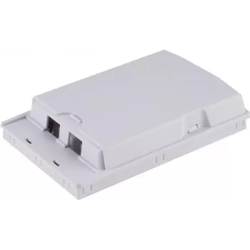 Verdeelkast ShiverPeaks BS07-65000 2-voudig ABS wit