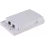 Verdeelkast ShiverPeaks BS07-65000 2-voudig ABS wit