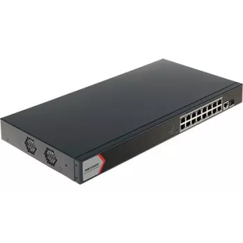 Hikvision 16-poorts gigabit slimme POE-switch