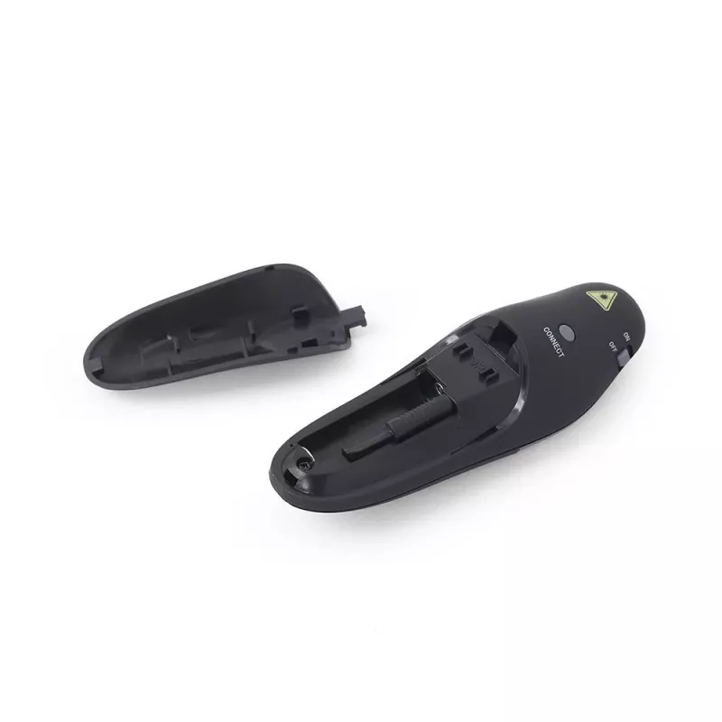 GEMBIRD draadloze IR-presenter WP-L-11, 4 knoppen, 2,4 GHz RF USB-ontvanger, zwart, AAA-batterij