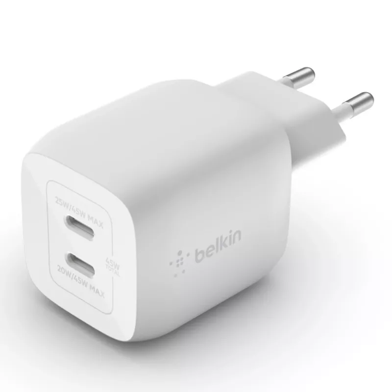 Belkin WCH011vfWH laptop, smartphone, tablet wit AC snelladen binnen