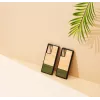 Beschermhoes Man and Wood Galaxy Note 20 — bamboebos zwart