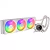 KRUX HydroGlance 360 ARGB AIO-waterkoeling met LCD, 360 mm, wit