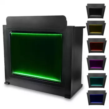 DNA DJ BOOTH BK dj-station met verlicht board