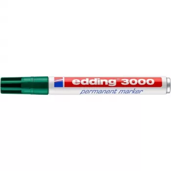 Permanentmarker Edding 3000 groen 10 stuks