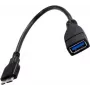 ALLNET USB_3.0_OTG_MICRO_ADAPTER 0,15 m USB A Micro-USB B stekker-stekker zwart USB-kabel (USB_3.0_OTG_micro_adapter)