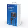 FM-transmitter SAVIO TR-14 Bluetooth USB, FM 87,6–107,9 MHz, MicroSD, USB-C, 12 V autostroom