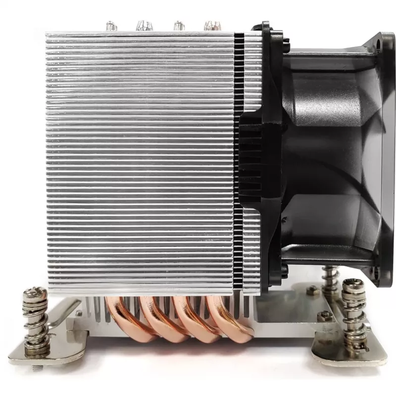 Inter-Tech A-35 processorkoeler 8 cm aluminium - zwart (88885512)