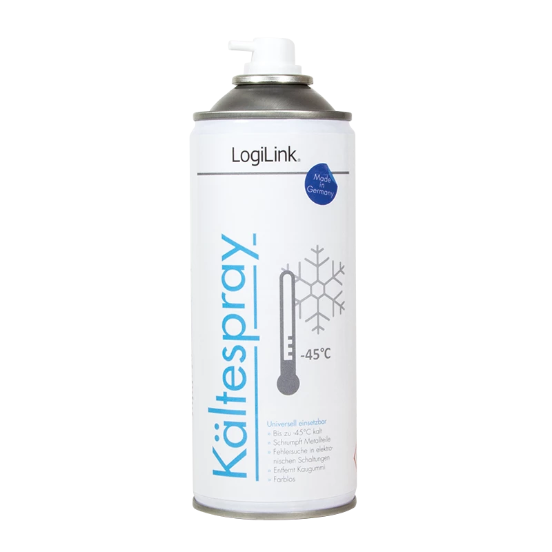 LogiLink RP0014 koudespray voor elektronica, 400 ml