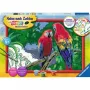 Ravensburger schilderen op nummer - kleurrijke papegaaien