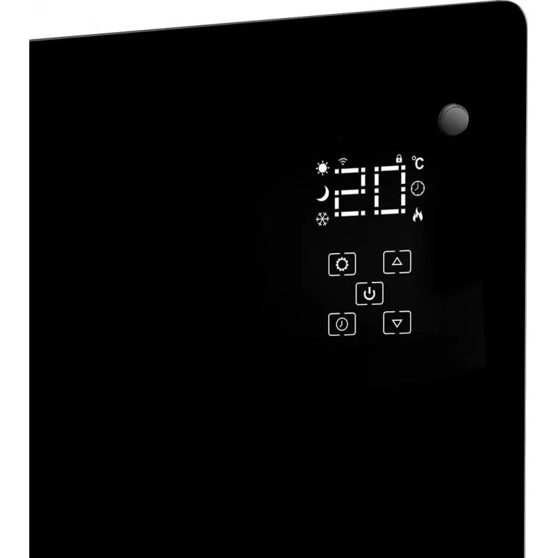 Carruzzo Q20F1 glasverwarming zwart