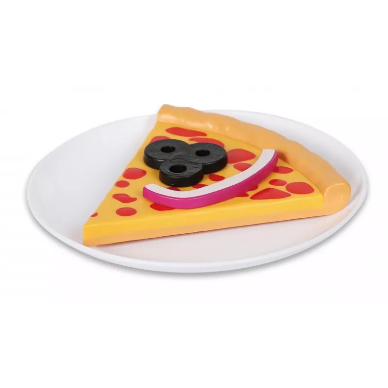 Magnetische pizzaset, MALIK MalBlo Magnetic, speelvoedsel-rollenspeelgoed, magnetische stukken