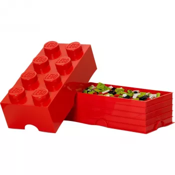 Lego stapelbare opbergbox 8 rood 4004 (40041730)