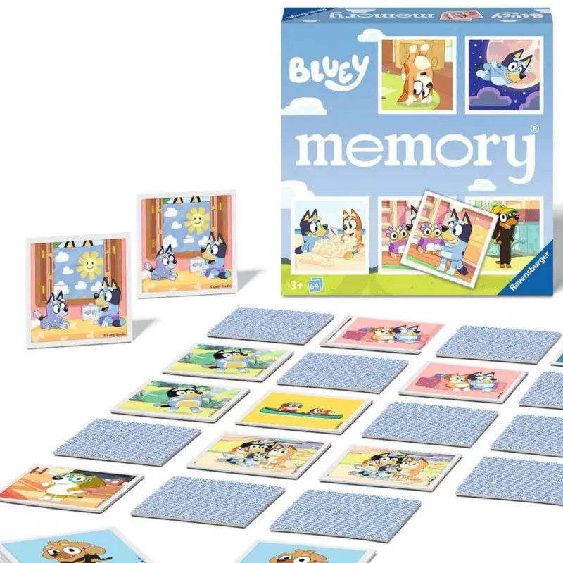 memory - Bluey, memoryspel