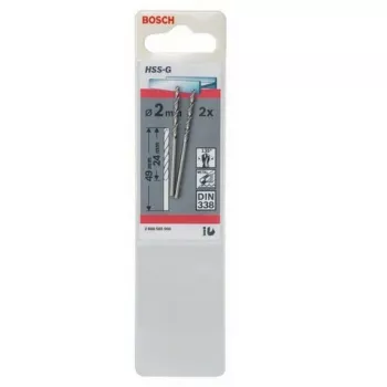 Spiraalboor Bosch metaalboor HSS-G DIN 338