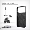 Hoes FIXED MagVelar voor Apple iPhone 17 Pro, zwart