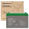 Qoltec 53038 AGM-accu | 12V | 100Ah | max 1200A