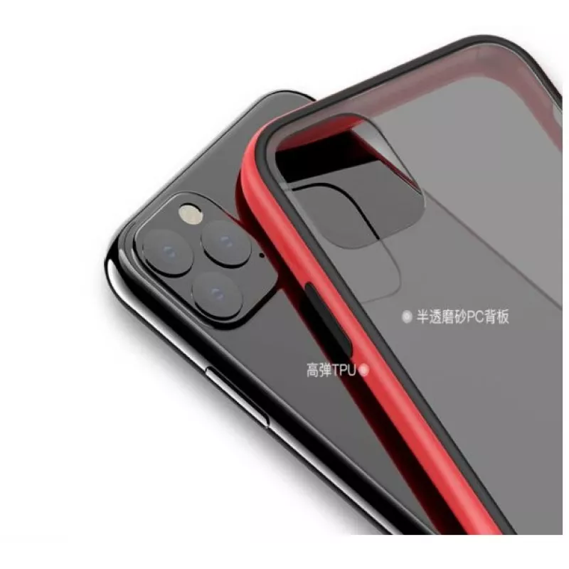 Beschermend anti-shock hoesje COMMA voor iPhone 11 Pro Max – zwart