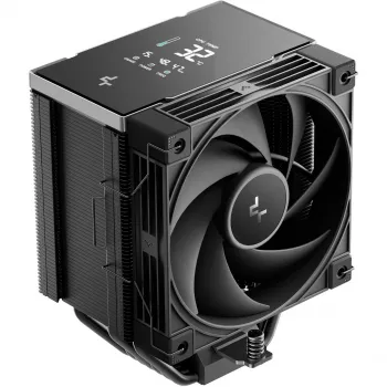 Luchtkoeler DeepCool AK700 Digital NYX, 120-mm-ventilator, max. luchtdruk 5,13 mmH2O, 98×126×157 mm, zwart