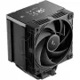 Luchtkoeler DeepCool AK700 Digital NYX, 120-mm-ventilator, max. luchtdruk 5,13 mmH2O, 98×126×157 mm, zwart