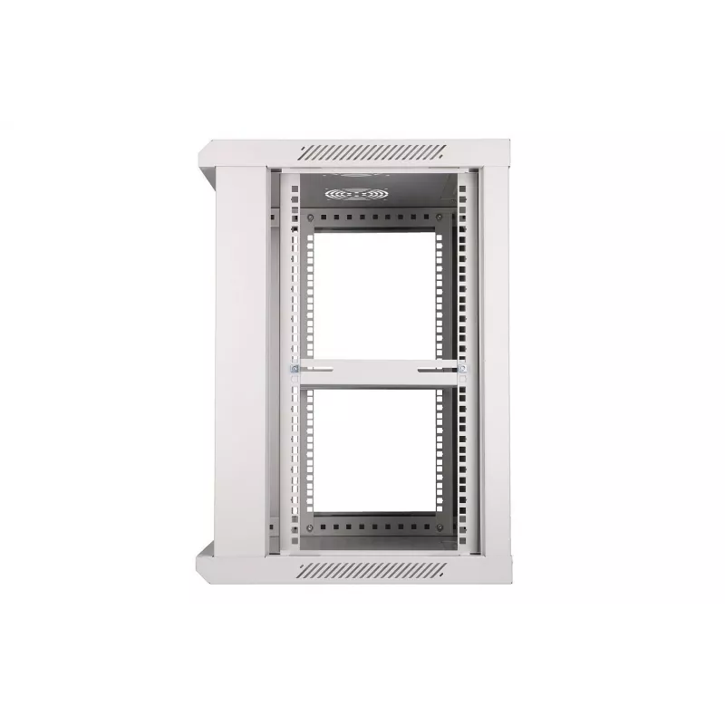 Extralink rack-wandkast 12U 600x450 grijs wandmontage