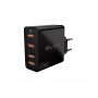 BLOW 4xUSB-C PD 100W GaN wandlader, zwart