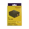 Audioconverter DeLOCK 63468 zwart
