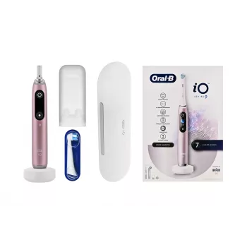 Oral-B iO9 Series 9 elektrische tandenborstel, rosé quartz