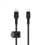 Belkin BOOST CHARGE - Lightning-kabel - 24-pins USB-C mannelijk naar Lightning mannelijk - 1 m - zwart - voor Apple iPad/iPhone/iPod (Lightning)