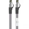 Goobay CAT 8.1 patchkabel, S/FTP (PiMF), grijs, 3 m - LSZH halogeenvrij, koper AWG 24 (55138)