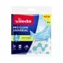 Schoonmaakdoek VILEDA Pro Clean 179370 — universele enzymbehandelde doek, nat gebruik, 4-pack