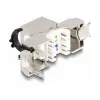DeLOCK keystone-module RJ45-bus naar LSA Cat.6A STP met vergrendelingsclip