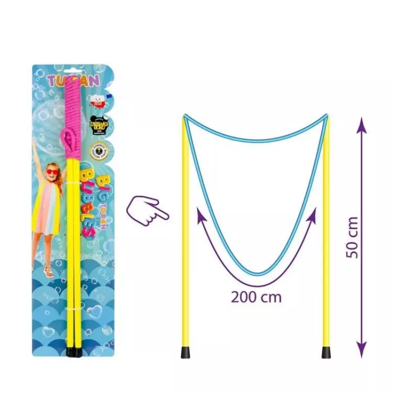 Touw voor grote bellenblazen 50 cm
