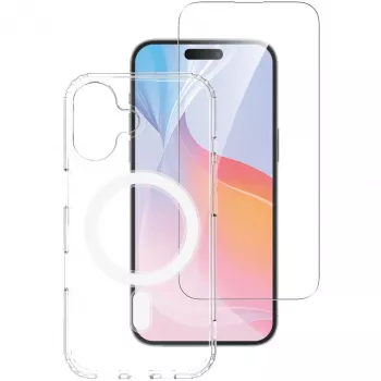 4smarts 3in1 Premium Starterset Mobiele telefoon-starterskit Transparant Wit