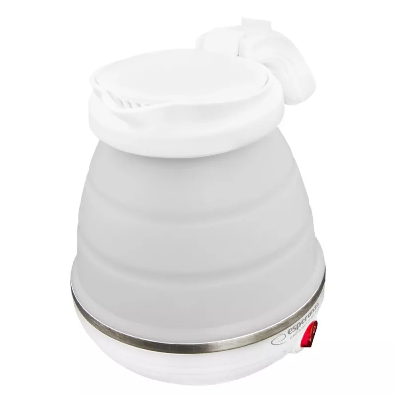 Elektrische waterkoker ESPERANZA EKK023 — 0,5 l, 750 W, wit, rvs en kunststof