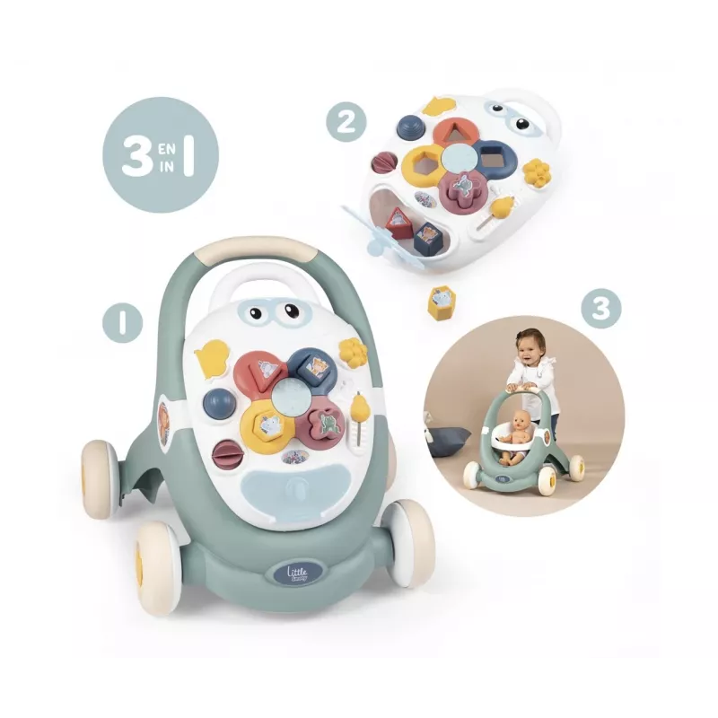 Smoby Dickie Little 3 in 1 Trotty Walker 12 maanden+