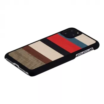 Smartphonehoesje man and wood voor iPhone 11 Pro Max — Corallina zwart beschermhoes