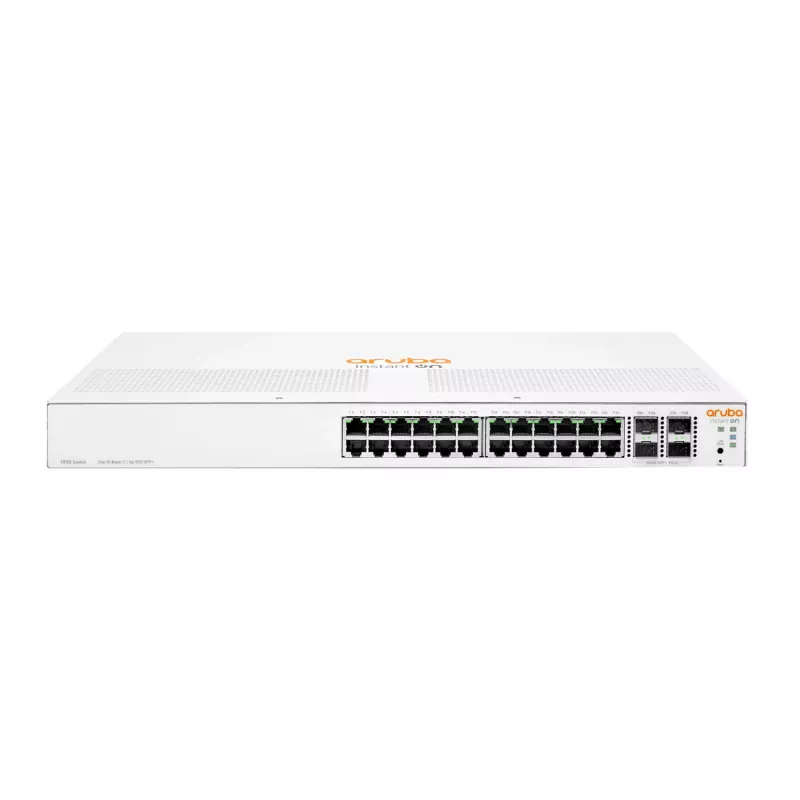Hewlett Packard Enterprise Aruba Instant On 1930 managed L2+ Gigabit Ethernet (10/100/1000) 1U wit