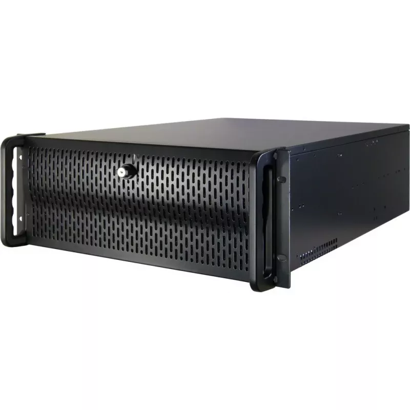 Serverbehuizing Inter-Tech IPC 4U-4129L rack metallic zilver