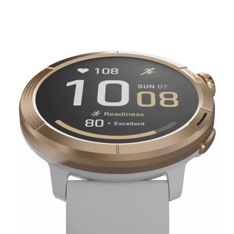Smartwatch Stelio STSWA102GT Activ Pro GPS 46 mm goud titanium – GPS, 46 mm behuizing, titanium afwerking