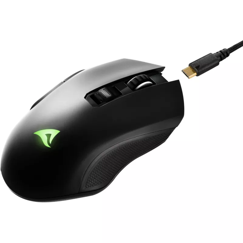 Gaming-headset Sharkoon SKILLER SGM30W (zwart) – draadloos, over-ear, ingebouwde microfoon